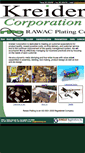 Mobile Screenshot of kreidercorp.com